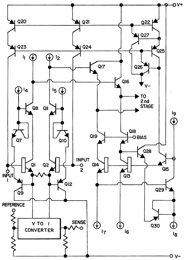 Patent US4471321 Schaltplan