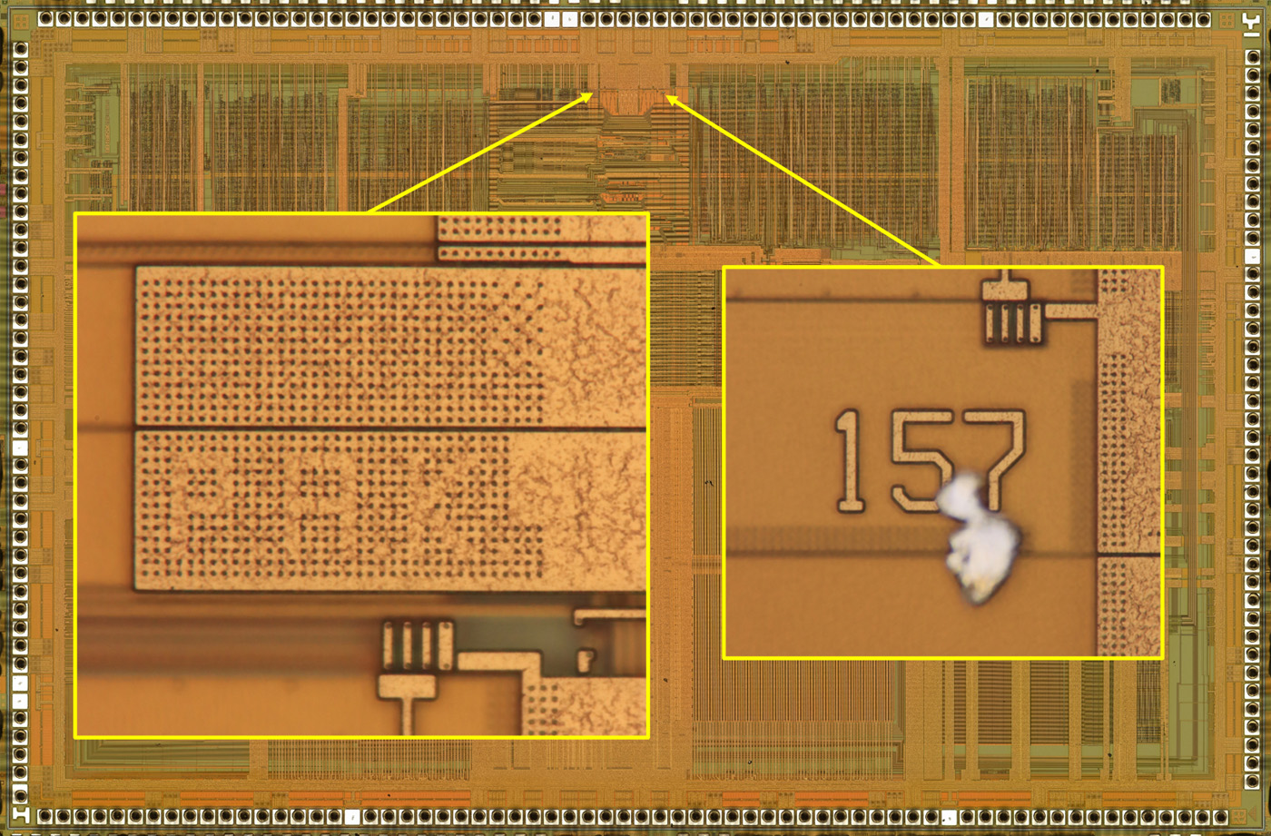 i486SX Die Detail