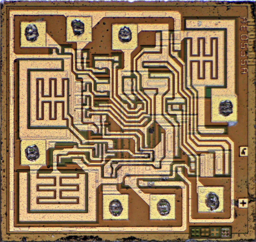 Fairchild LM555CN Die