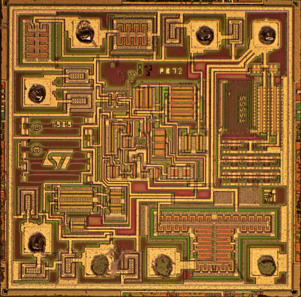 ST Microelectronic TS555 Die