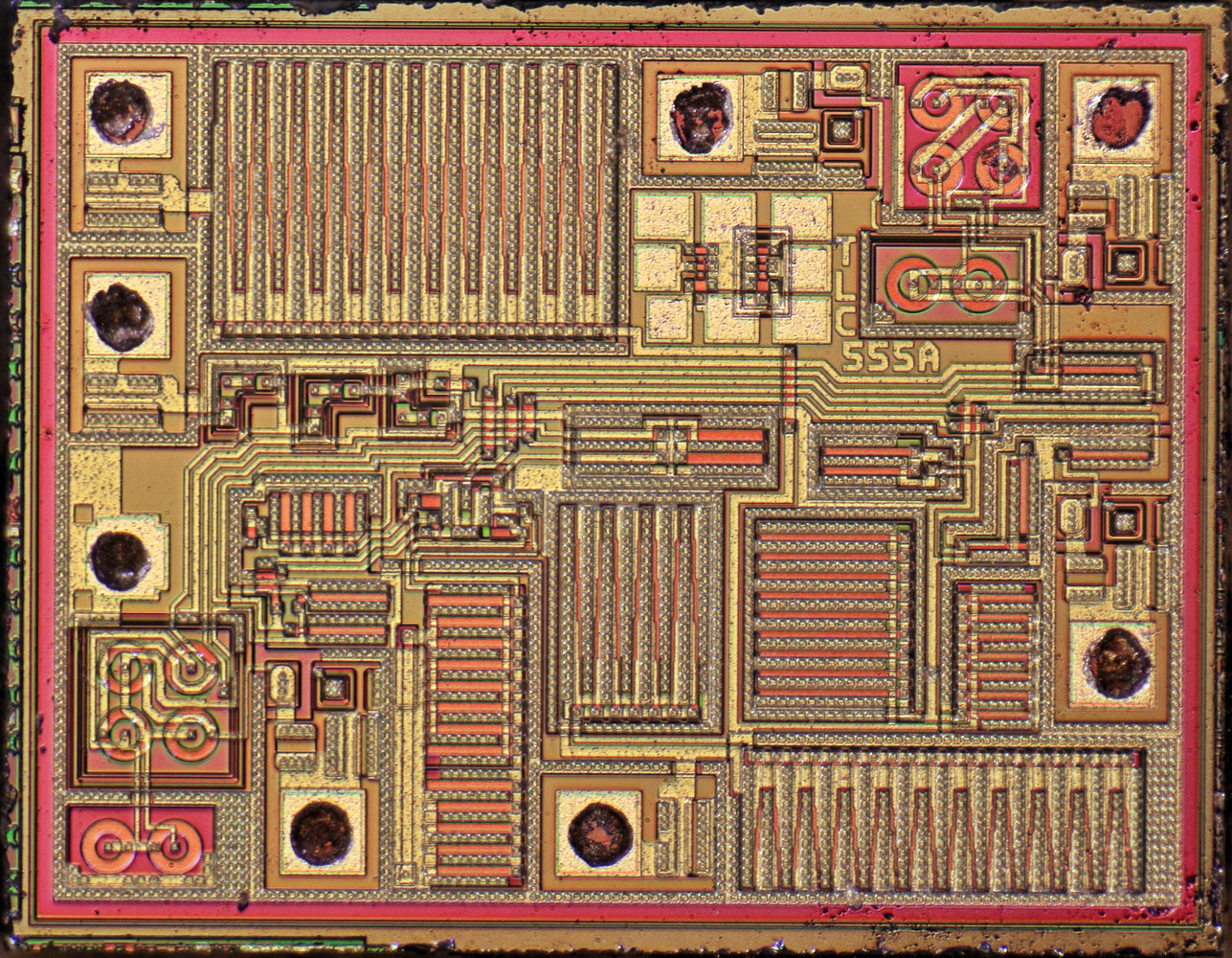 Texas Instruments TLC555 Die