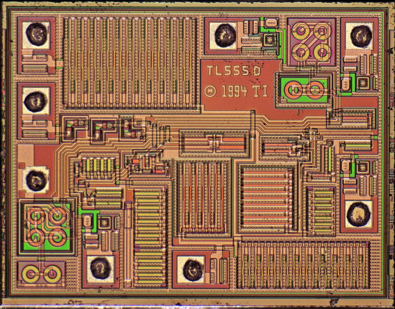 Texas Instruments TLC555 Die