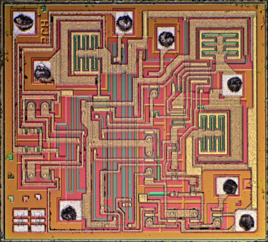 Motorola MC1455 Die