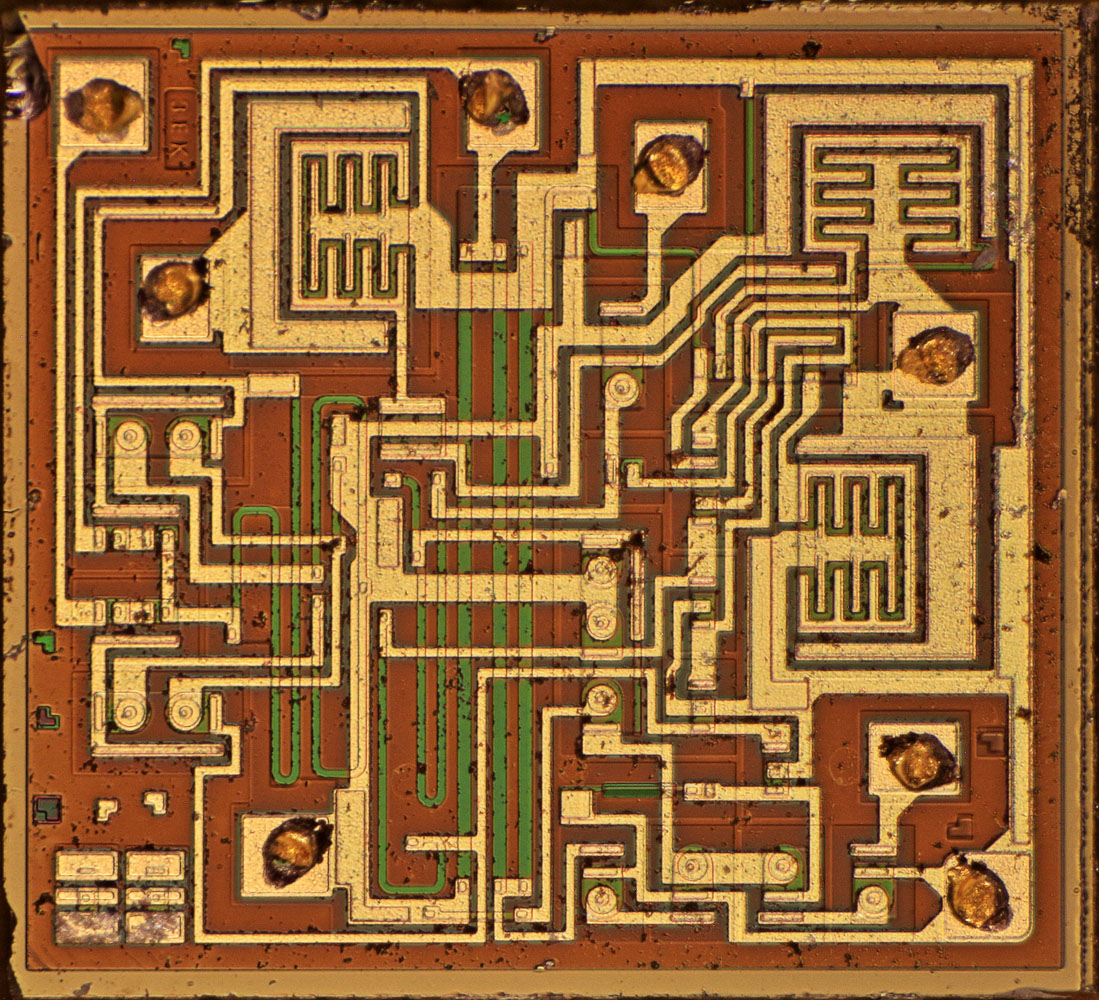 Motorola MC1455 Die