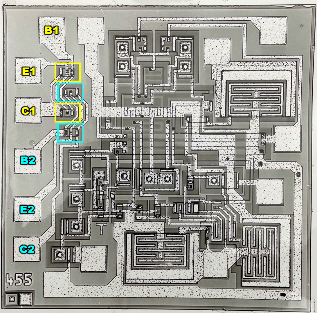 D455 Die Doppeltransistor