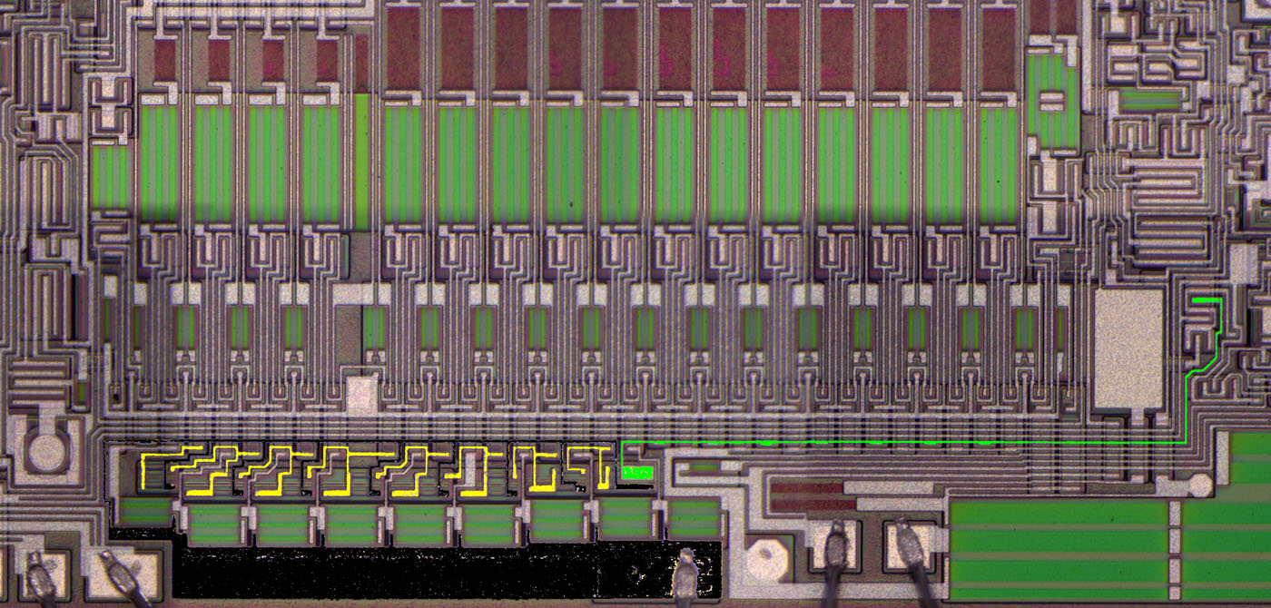 ADC574 Analog-Die DAC Detail
