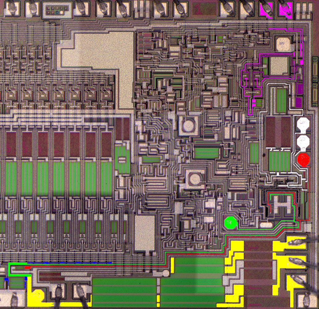 ADC574 Analog-Die DAC Detail