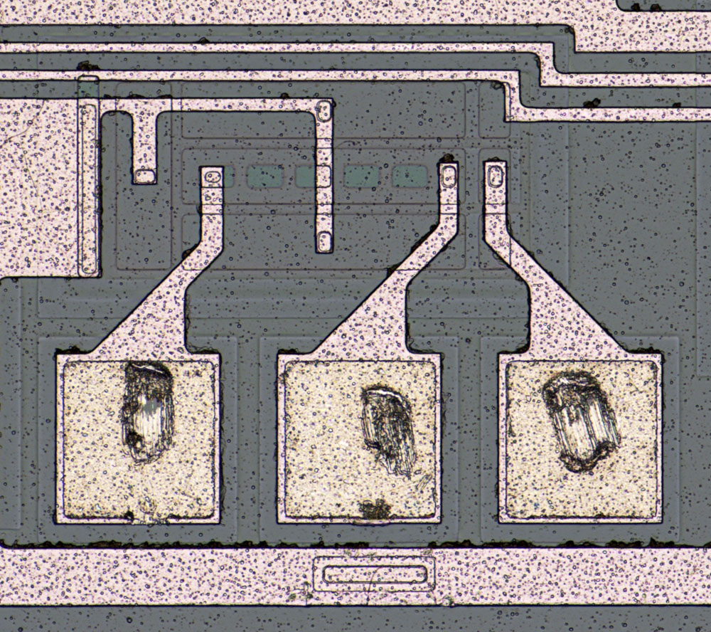 C502 Die I2L Teststruktur