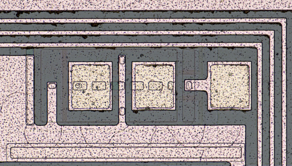 C502 Die I2L Teststruktur