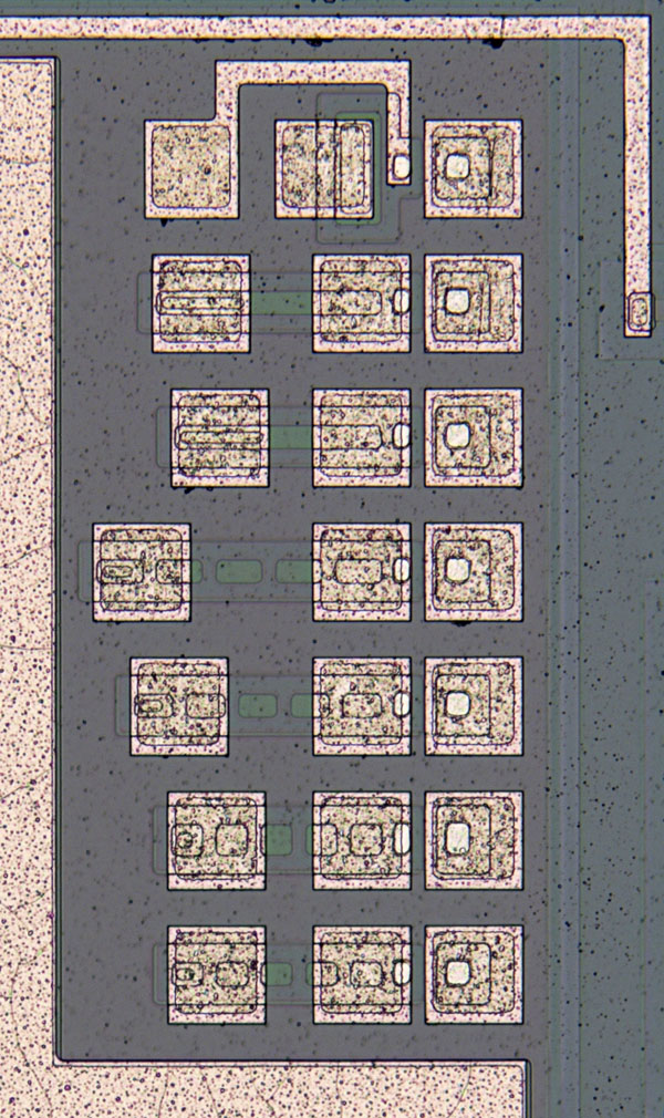 C504 Die Teststrukturen