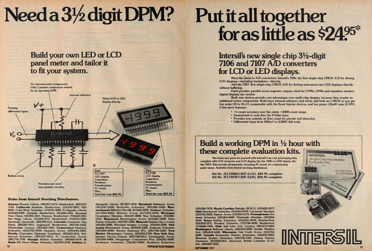 ICL7106 Werbung