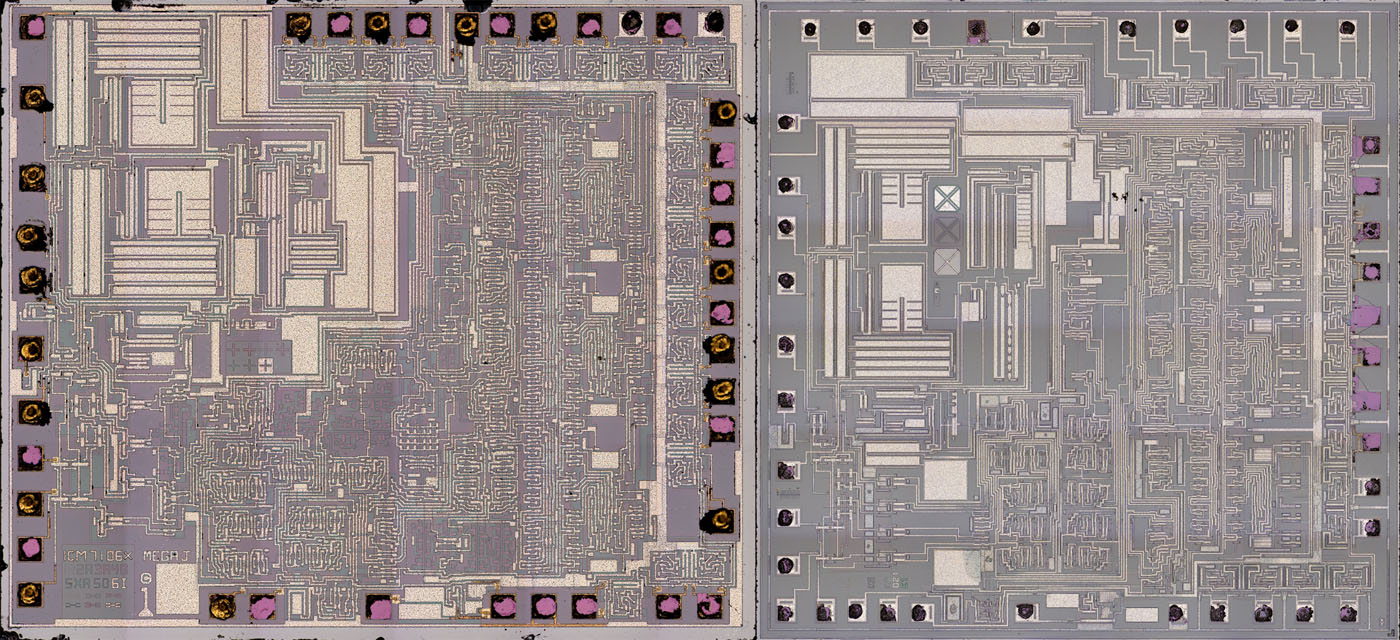 U7106 Die Vergleich ICL7106