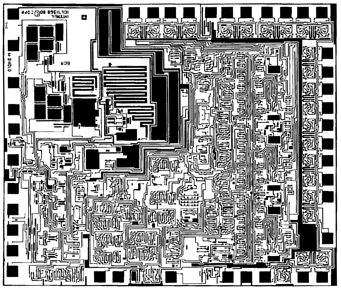 ICL7136 Datenblatt Metalllage
