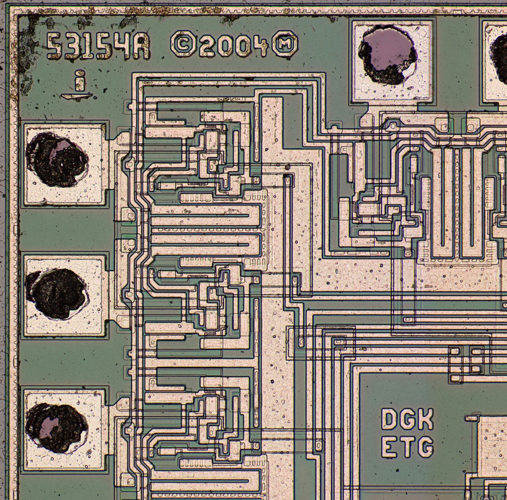 ICL7107 Die Detail