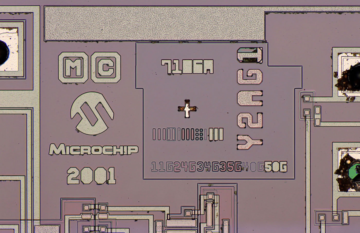 TC7106 Die Detail