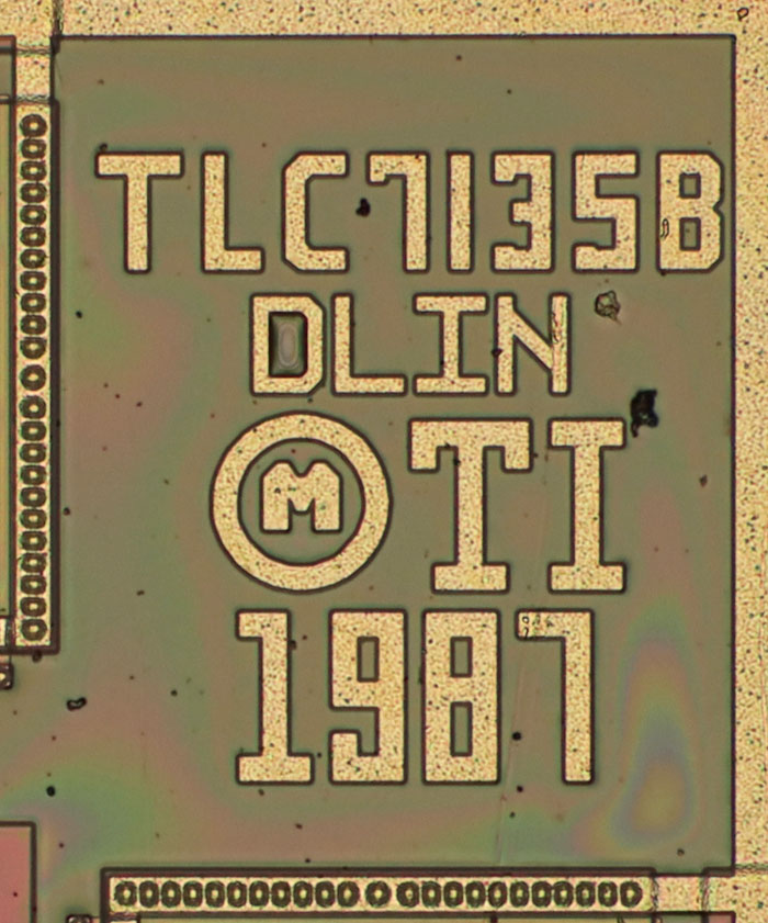 TLC7135 Die Detail