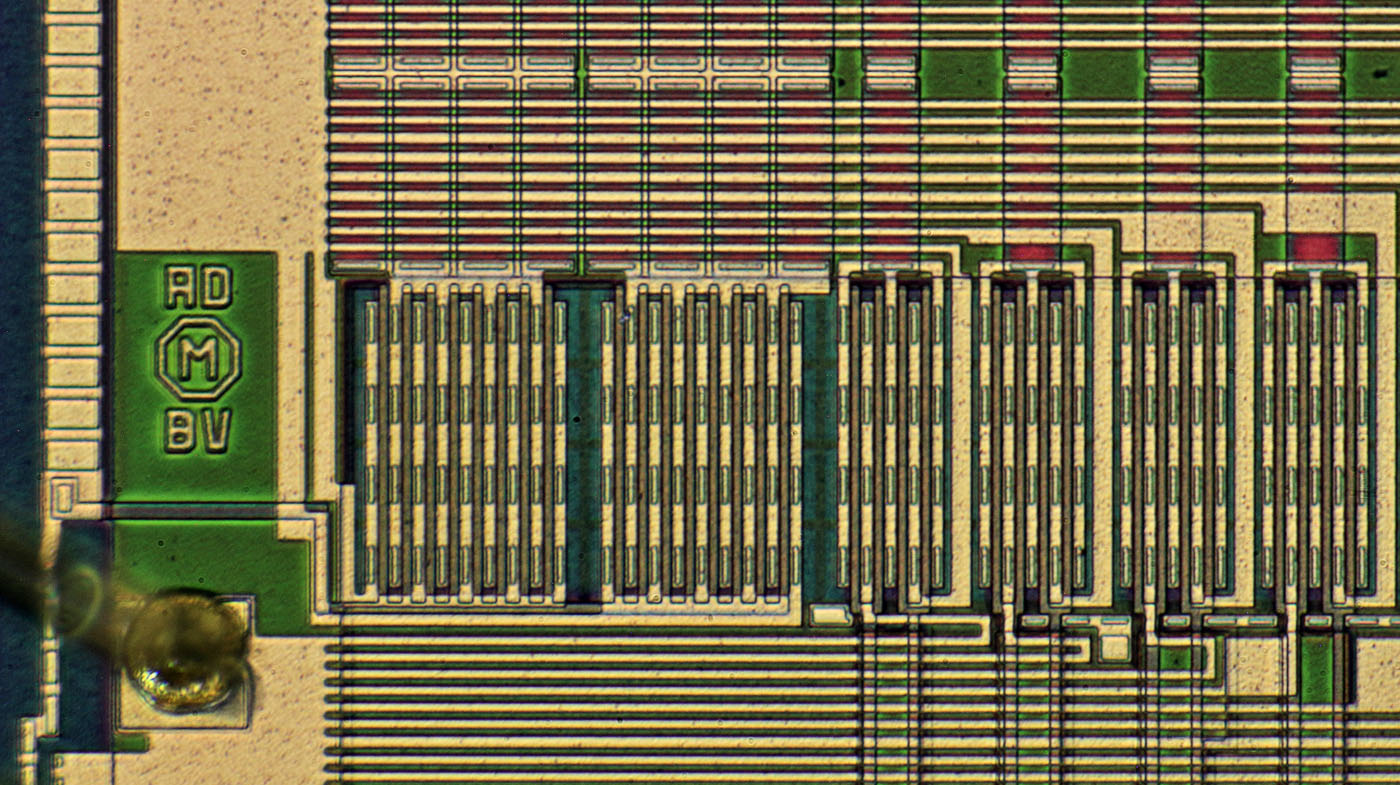 AD1139 14Bit-DAC Detail Stromschalter