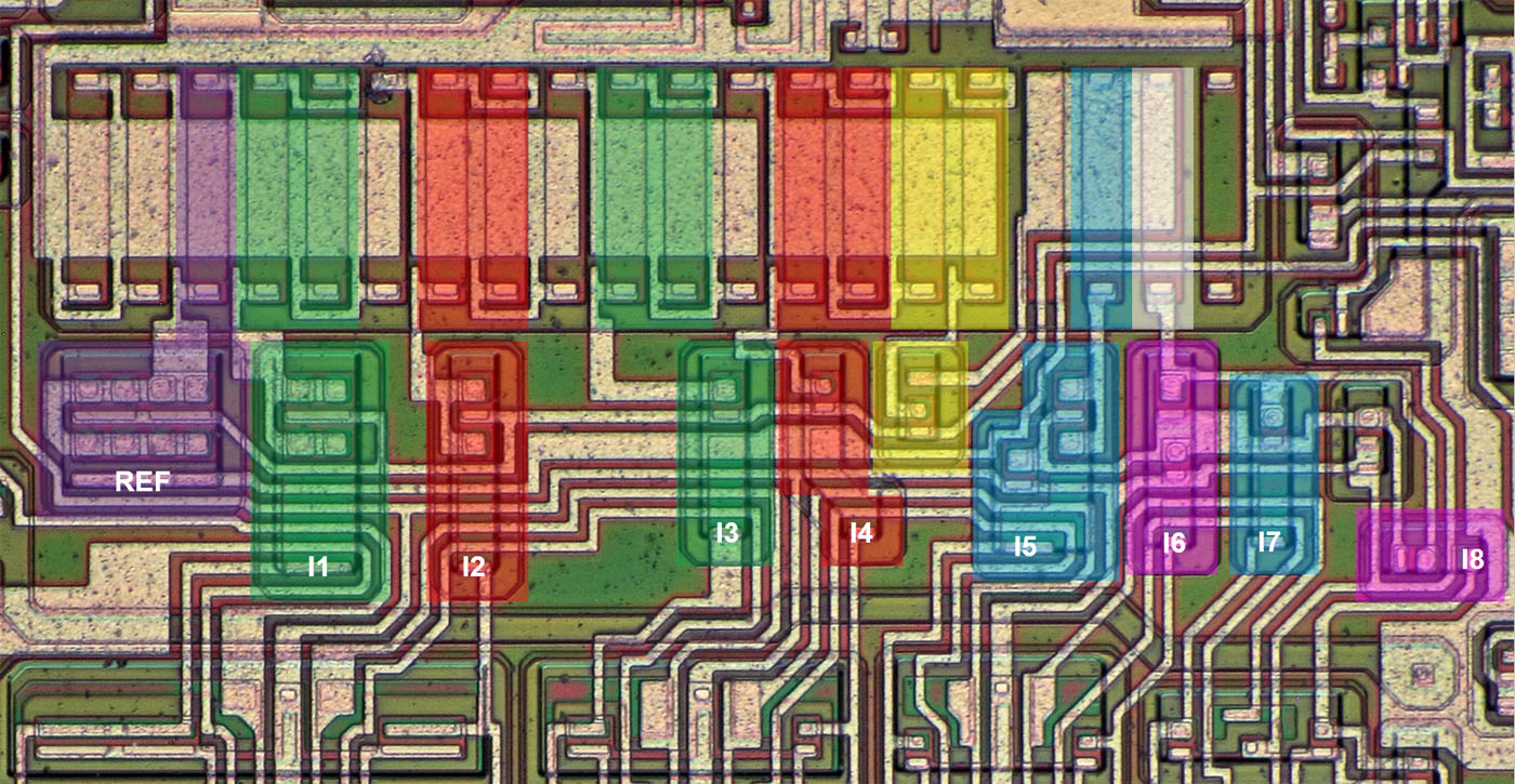 DAC08 Die Detail Stromerzeugung