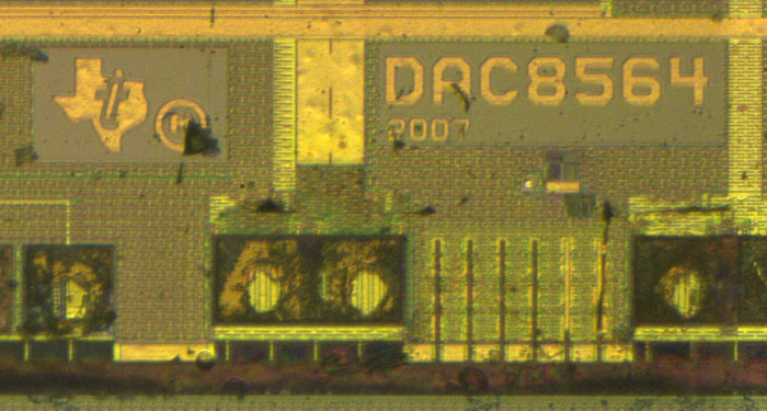 DAC8564 Die Detail