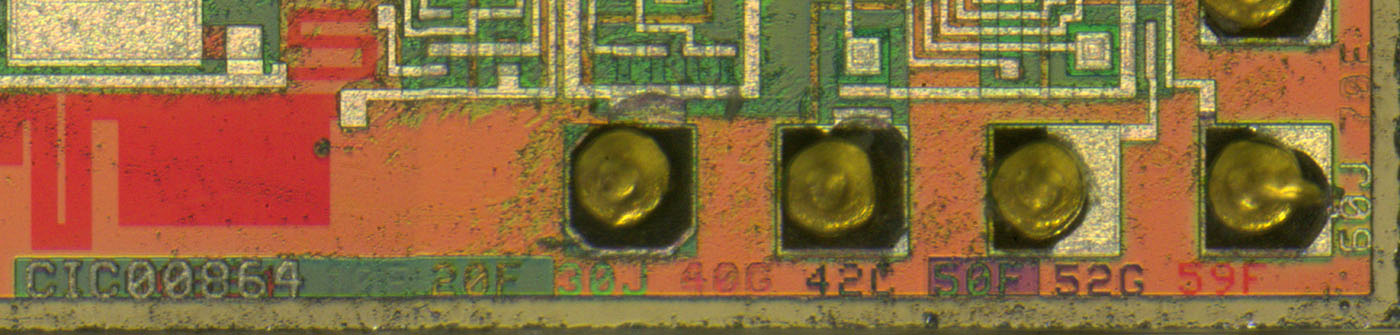 DAC811 Die Detail