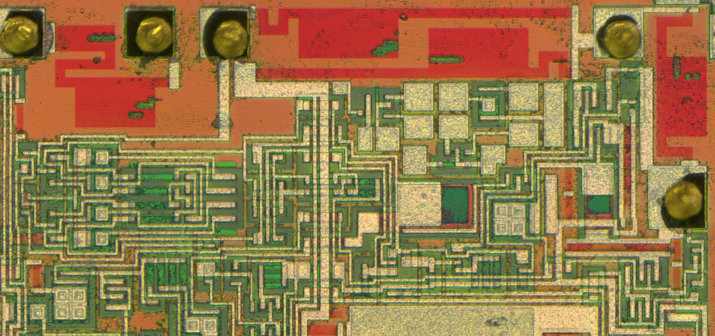 DAC811 Die Detail