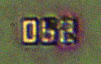 µPD7220 Die Detail