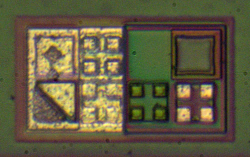 µPD7220 Die Detail