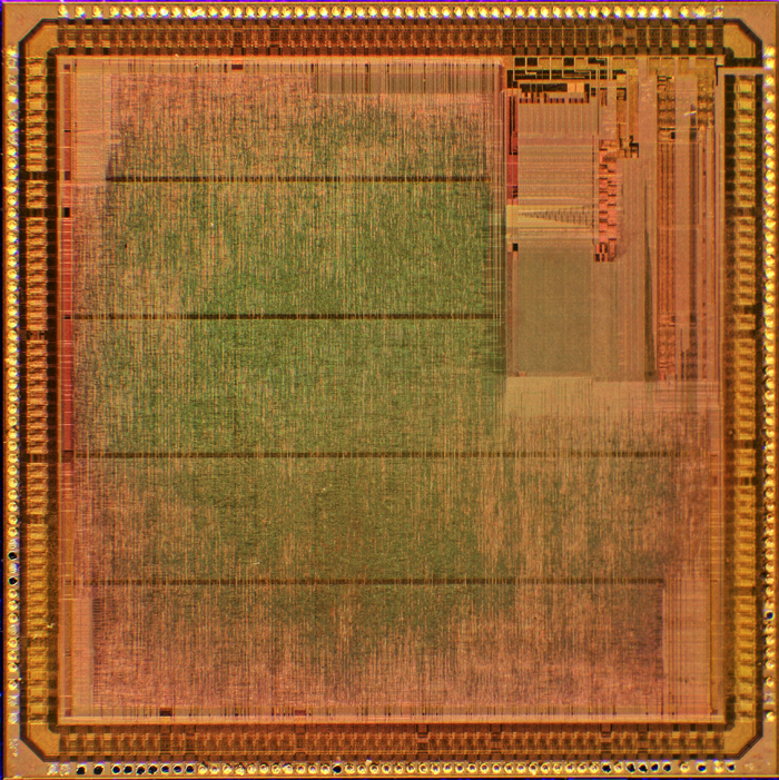 Grafikprozessor S3 Trio64V+ Die