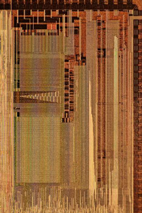 Grafikprozessor S3 Trio64V+ Die RAMDAC