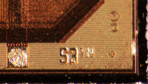 Grafikprozessor S3 Trio64V+ Die Detail