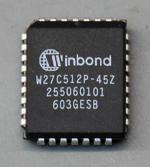 EEPROM Winbond W27C512P-45Z