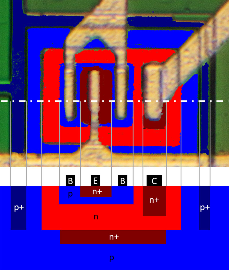 IK72 Die Differenz-Transistor