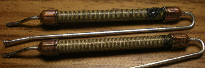 M250 Verstärker Einschaltstrombegrenzung Drahtwiderstände Überlast