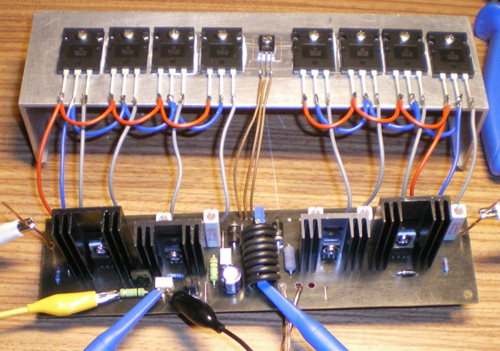 M250 Verstärker Endstufe provisorisch