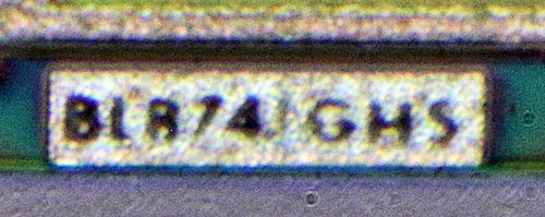 ICH8530 Input Opamp BL8741 Die Detail