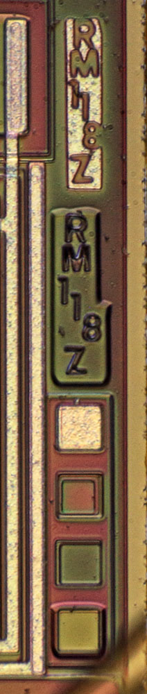 Raytheon LM318 Die Detail