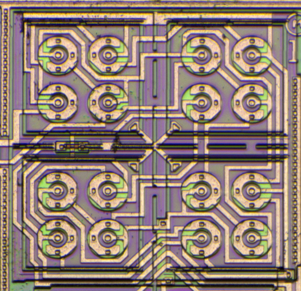 TLC272 Die Eingangstransistoren