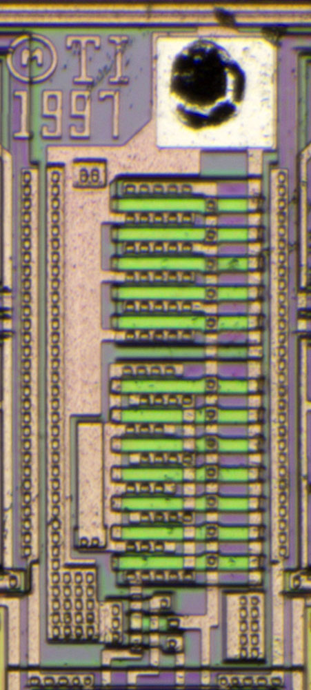 TLC272 Die Referenzspannungserzeugung