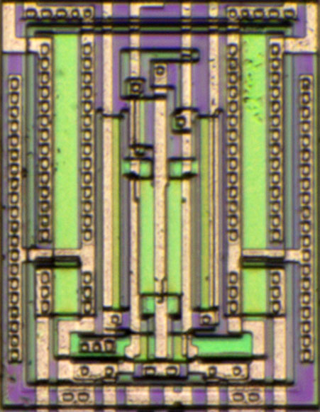 TLC272 Die Referenzspannungserzeugung und Stromquellen