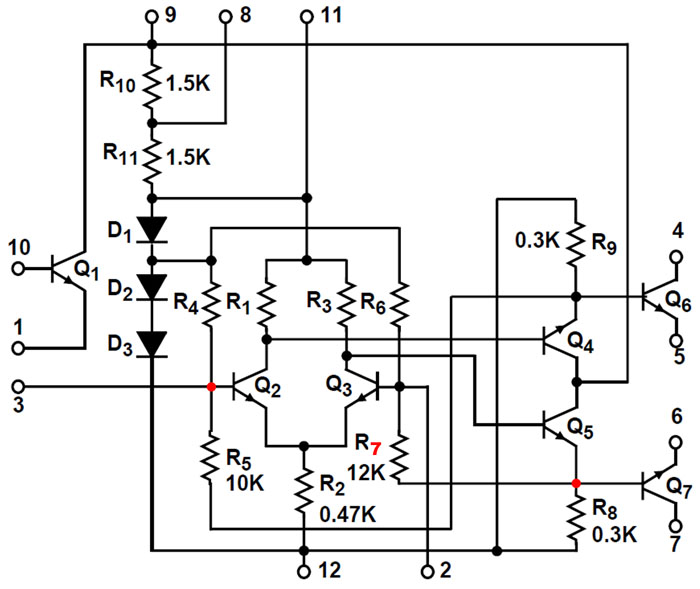 CA3020A Datenblatt Intersil