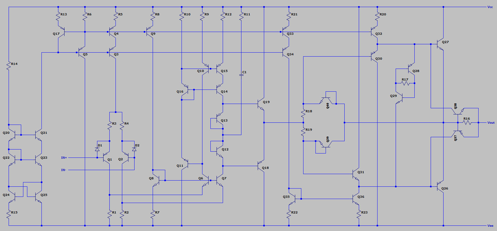 THAT 1240 Schaltplan