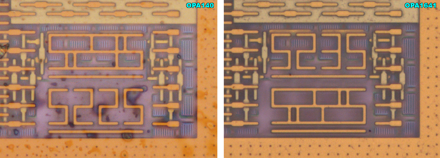 OPA1641 Die Detail