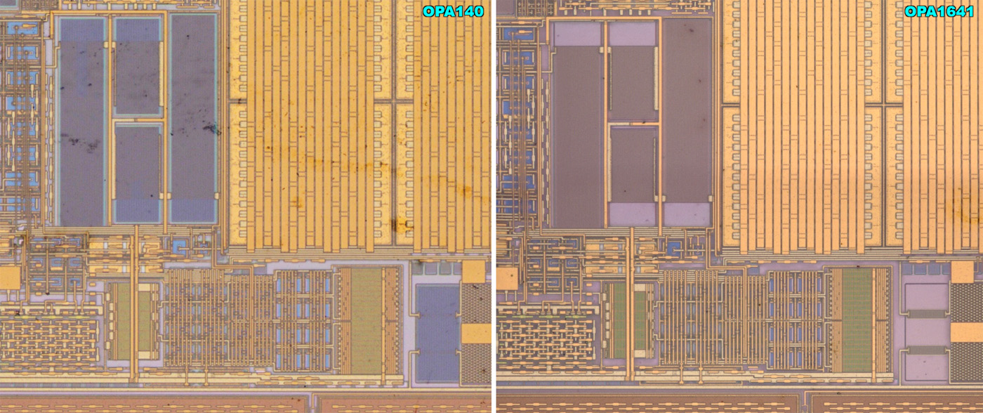 OPA1641 Die Detail