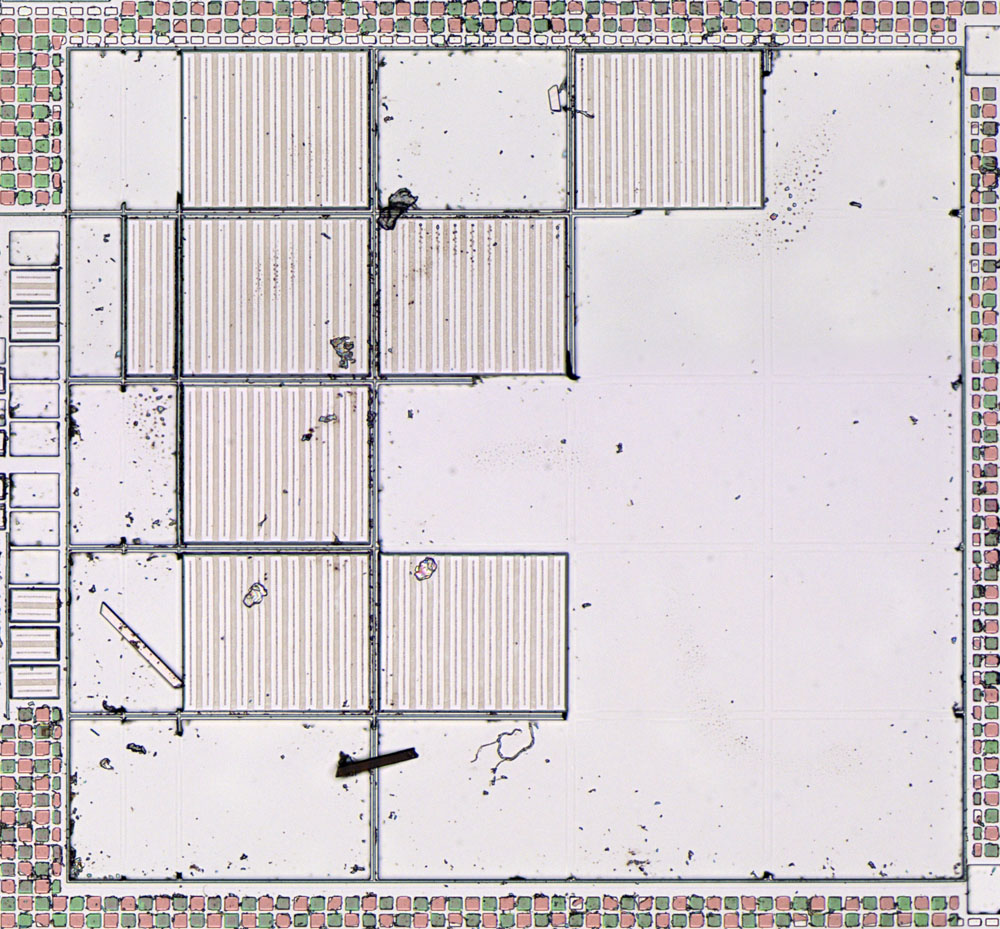 OPA827 Die Substrat Eingangstransistoren