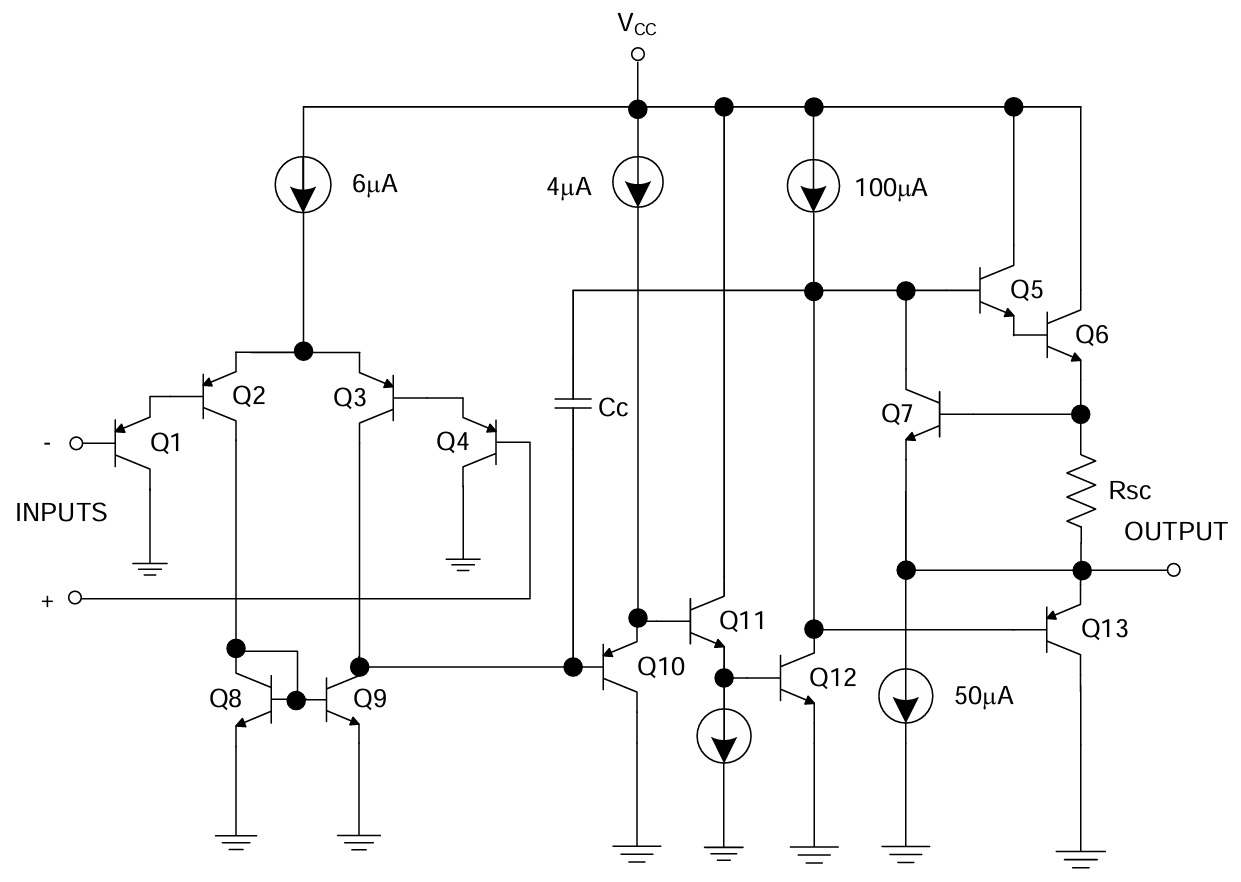 LM2904 Datenblatt Schaltung