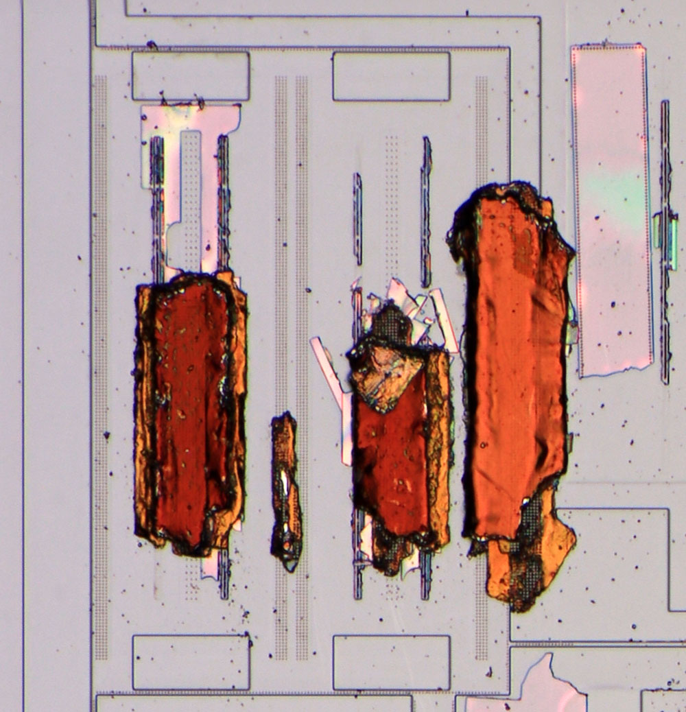 µPD811 Die Substrat Output