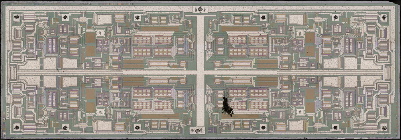 OPA4134 Die