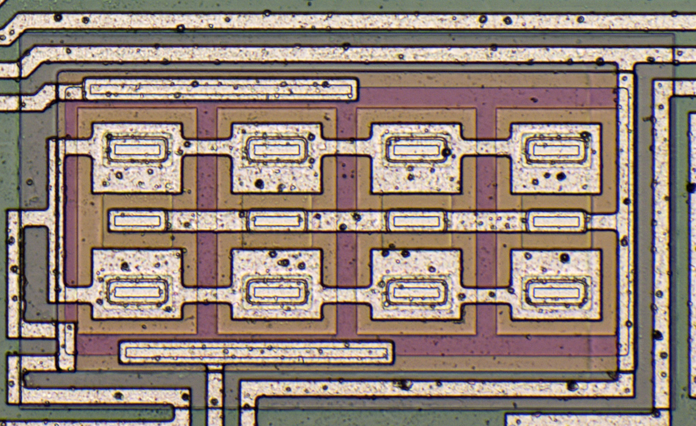 OPA4134 Die Aufbau JFET