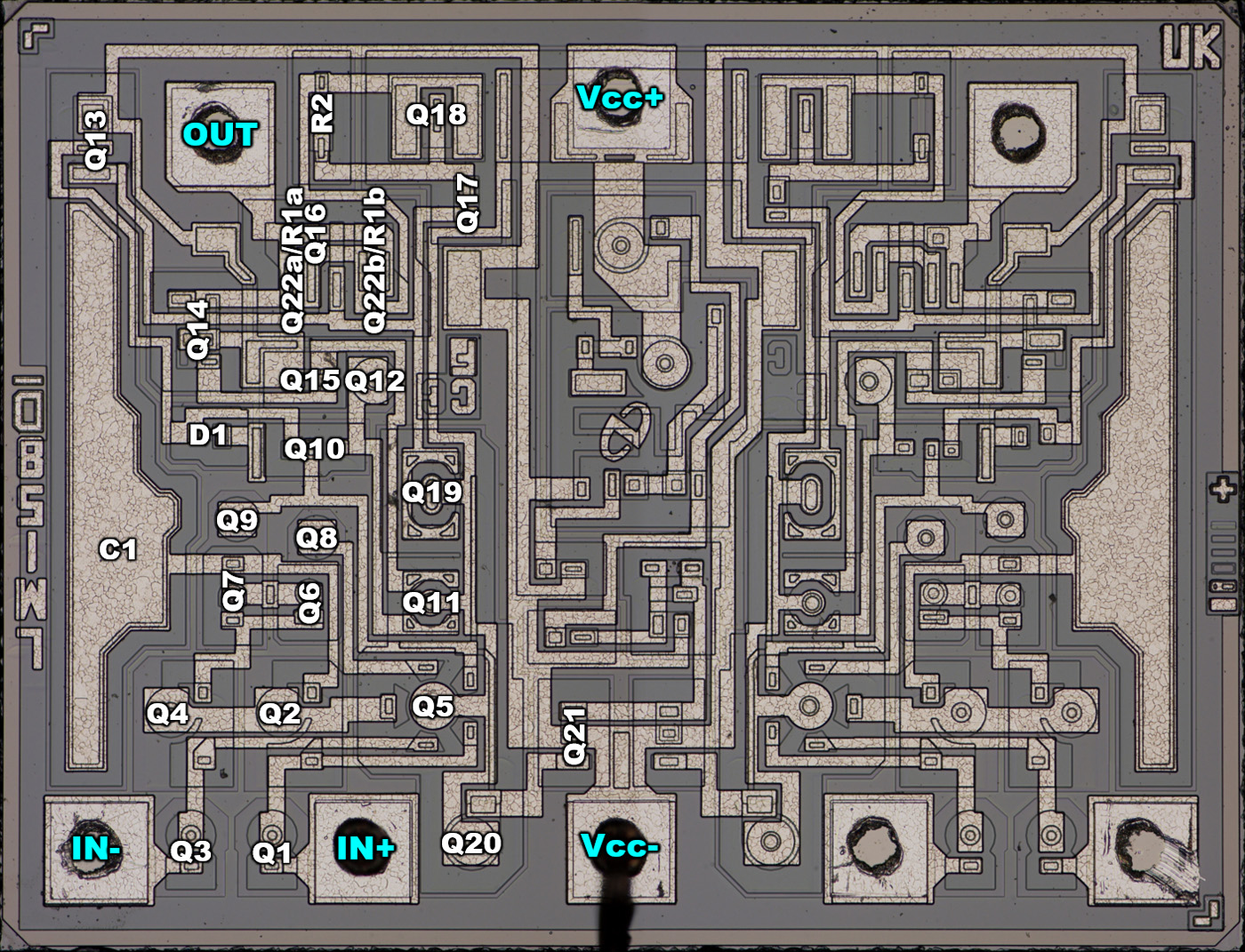 LM2904 Die Schaltung