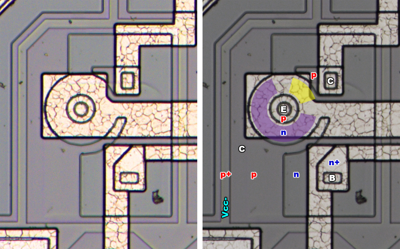 LM2904 Die Transistor
